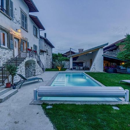 La Cabane Du 375, Piscine Clim,Jacuzzi Et Insolite Saint-Jean-de-Moirans Eksteriør billede